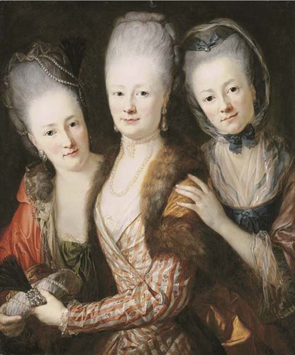 Daughters of John Julius of Vieth and Golssenau 